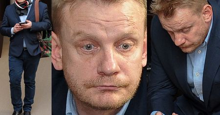 Zestresowany i przygnębiony Żukowski na 14 (!) rozprawie sądowej z byłą żoną (ZDJĘCIA)