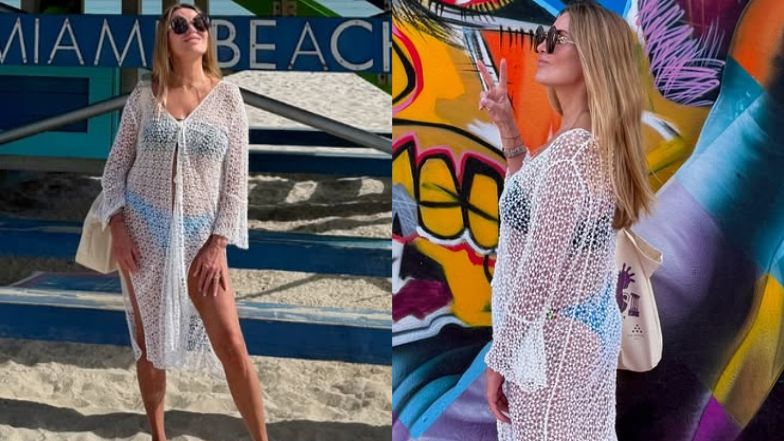 Hanna Lis w bikini porównuje Miami do Ursynowa