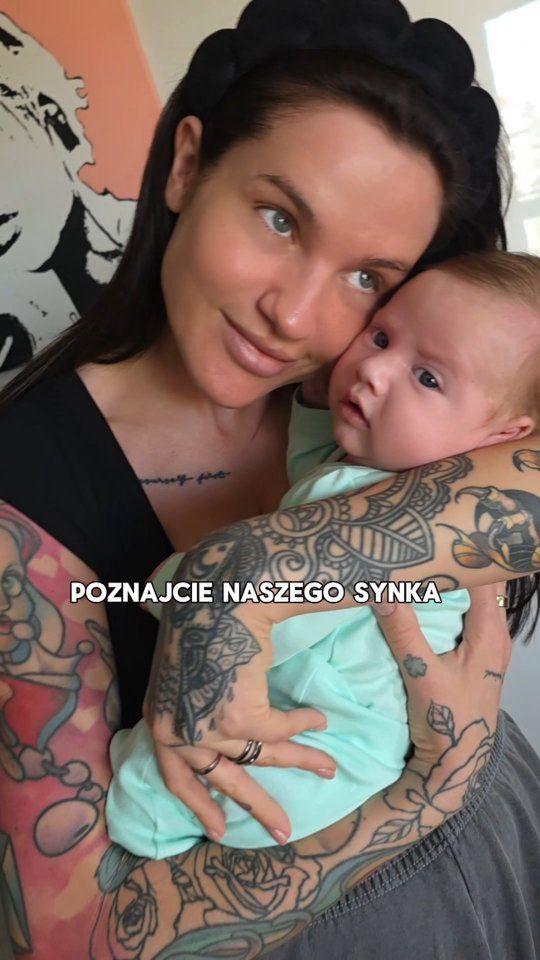 Karolina Gilon z synkiem