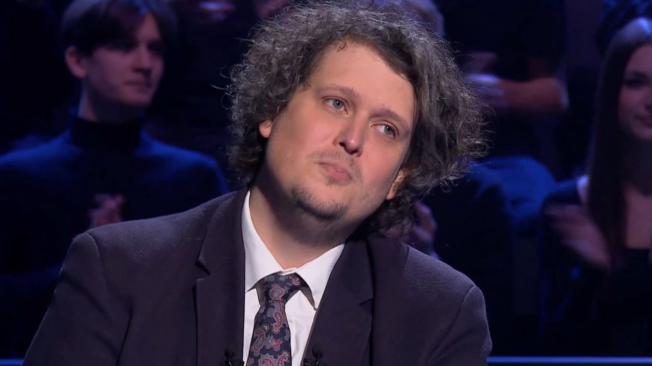 Mateusz Żaboklicki ma szansę wygrać główną nagrodę w "Milionerach"