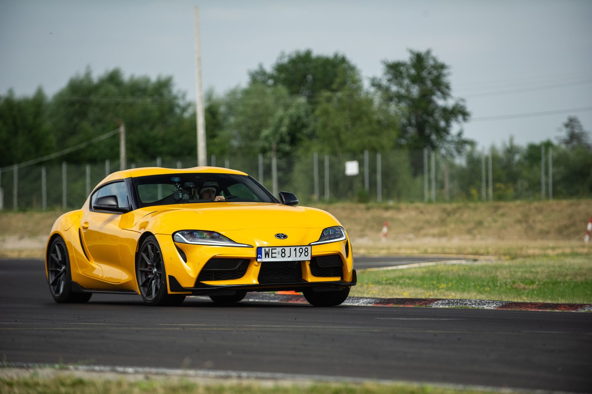 Toyoty GR na torze Słomczyn