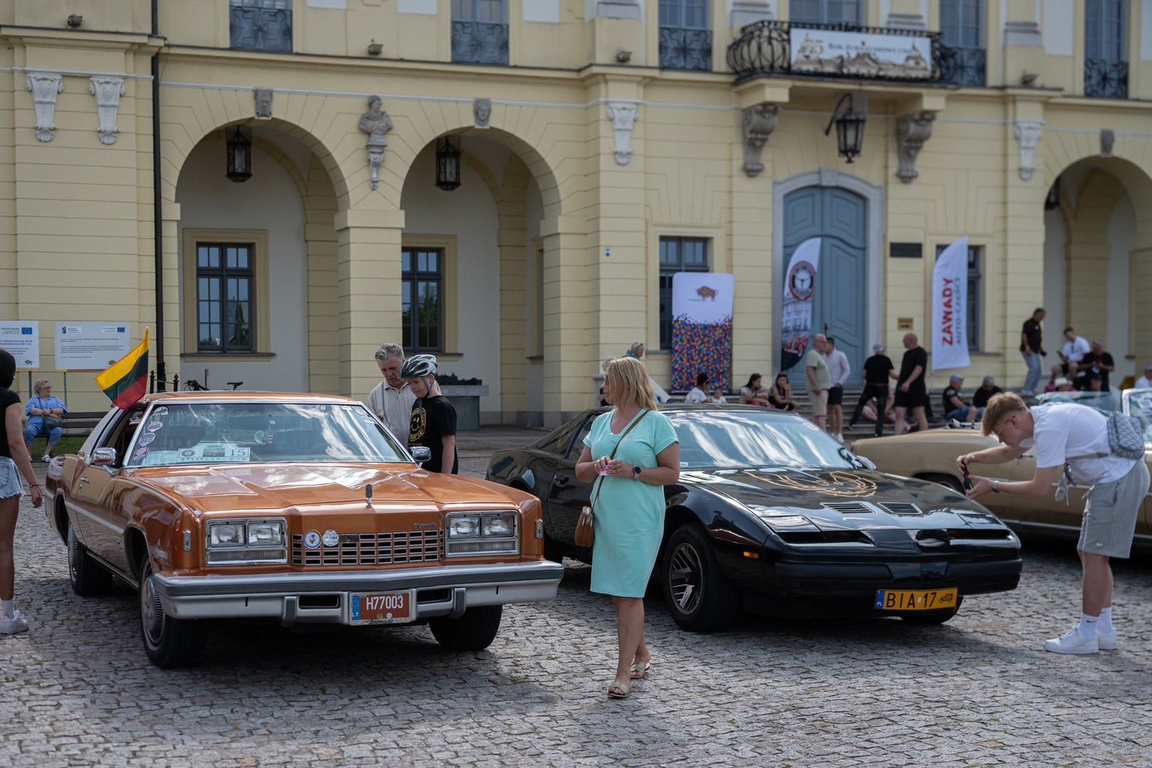 Rajd Retro Ritz w Białymstoku.
