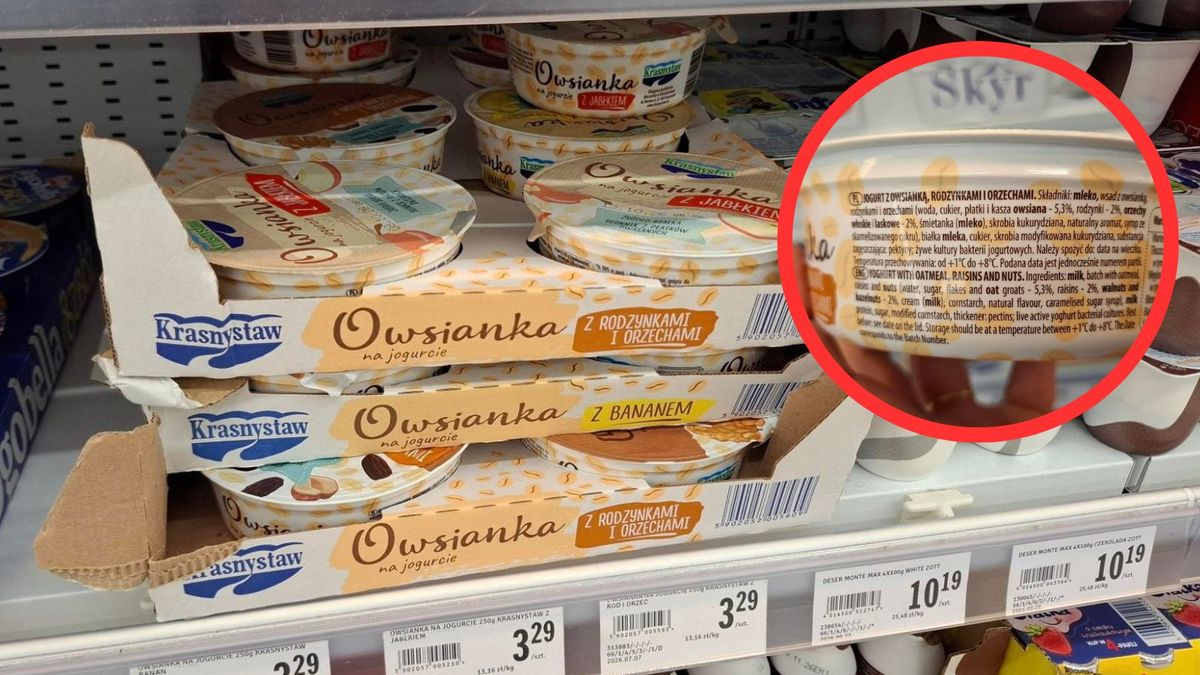 Gotowa owsianka z marketu