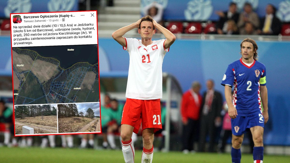 Tomasz Zahorski inwestuje. Były kadrowicz sprzedaje działki