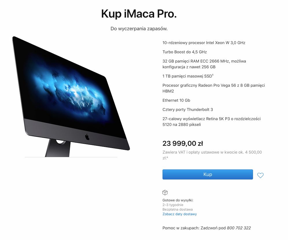 Marzył ci się iMac Pro? Mamy złe wieści – Apple kończy ich sprzedaż 2