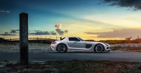 RennTech Mercedes SLS AMG Black Series na felgach ADV.1