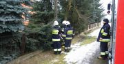 Strażacy z OSP w Margoninie na akcji w Kowalewie