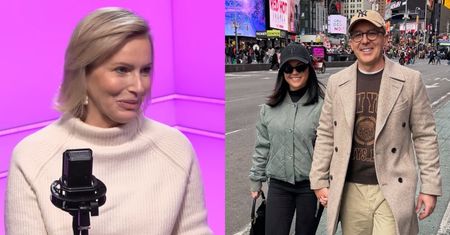 Paulina Smaszcz drze łacha z "Maćka Kurzopka", jego umiejętności i zabierania Kasi w te same miejsca: "Mówię lepiej po angielsku od niego"