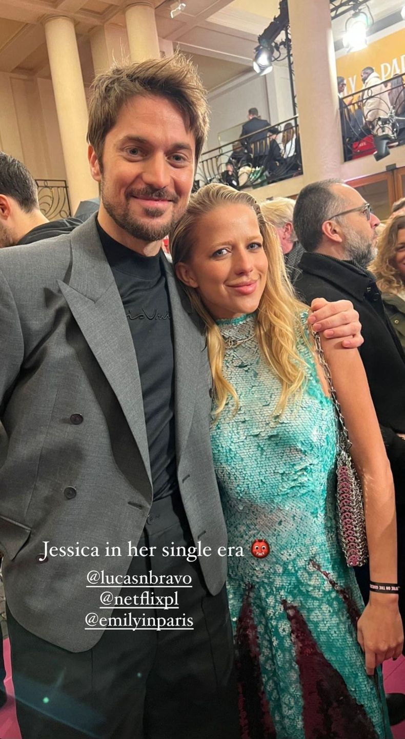 Jessica Mercedes na premierze "Emily w Paryżu"