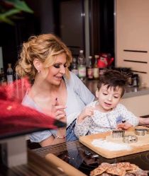 Maja Rutkowski z synem