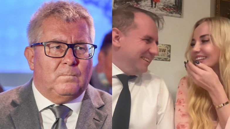 Ryszard Czarnecki zapytany o związek syna z Marianną Schreiber. "Jest dorosły i wie, co robi"