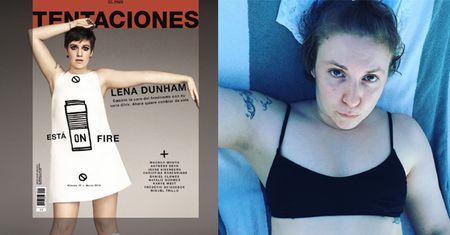 Lena Dunham o okładce ze swoim zdjęciem: "To jakiś wściekły Photoshop!"