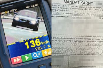 Mandat 2 tys. zł i 14 punktów. Policja złapała pirata drogowego