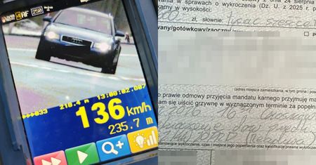 Mandat 2 tys. zł i 14 punktów. Policja złapała pirata drogowego