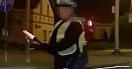 Zatrzymali go do kontroli. Nie wiedzieli, że ma kamerkę