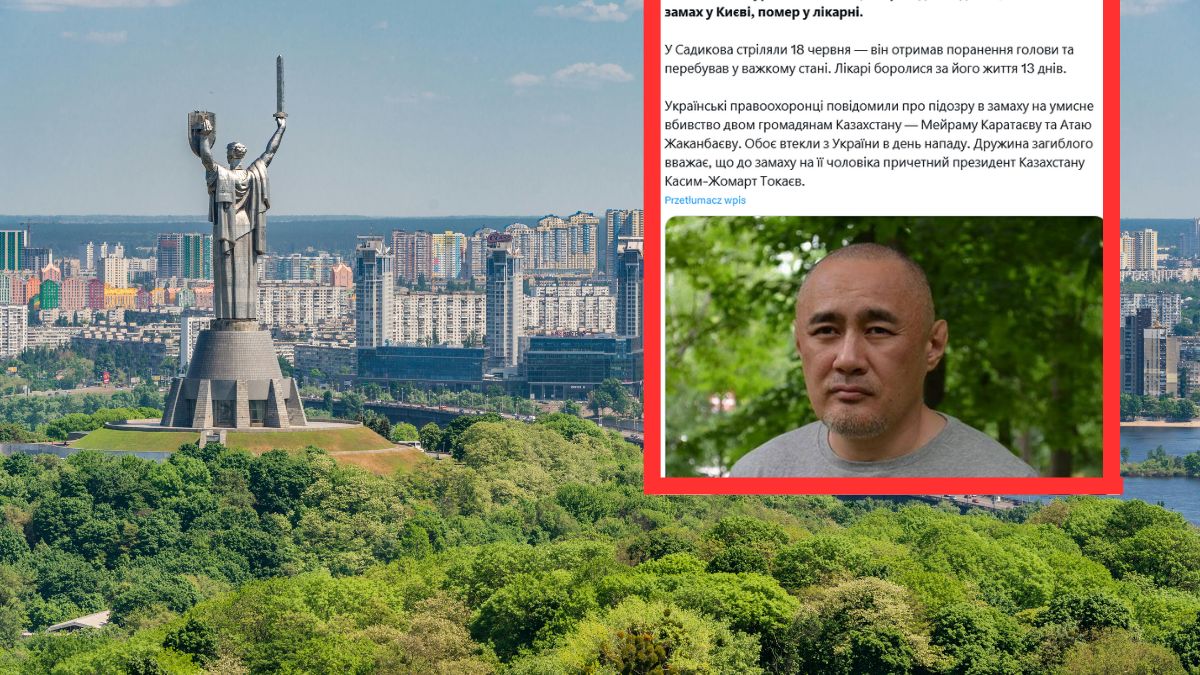 Dziennikarza postrzelono na ulicach Kijowa. Zmarł w szpitalu