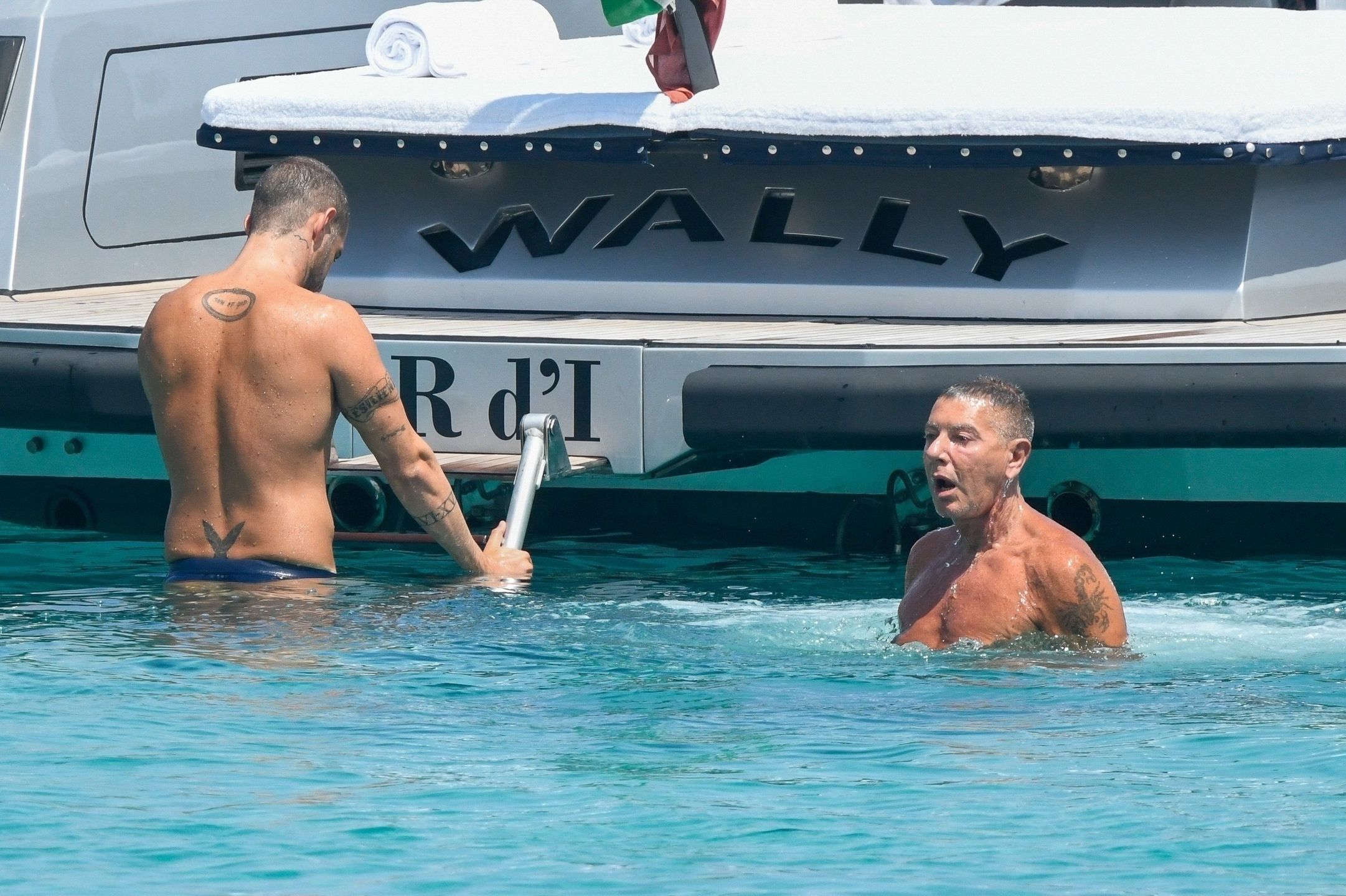 Stefano Gabbana z partnerem