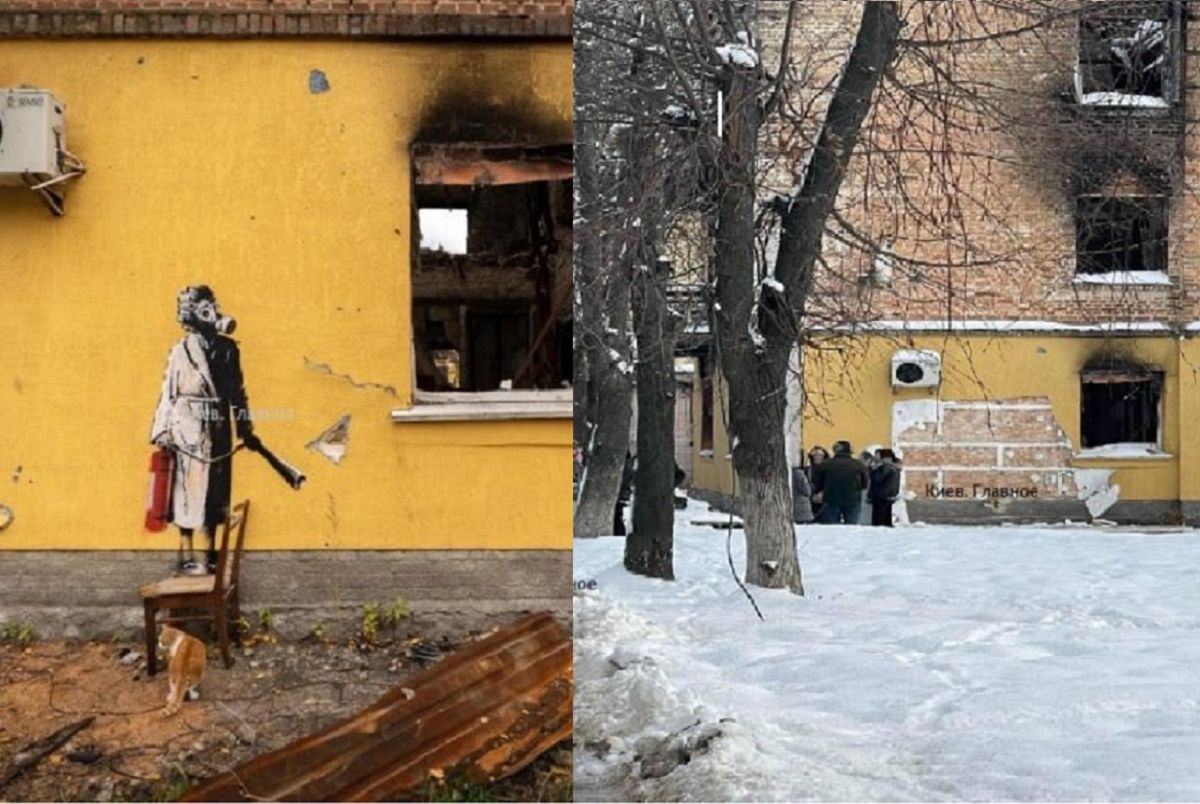 Zuchwała kradzież pod Kijowem. Sprawcy mówią o "pomocy żołnierzom"