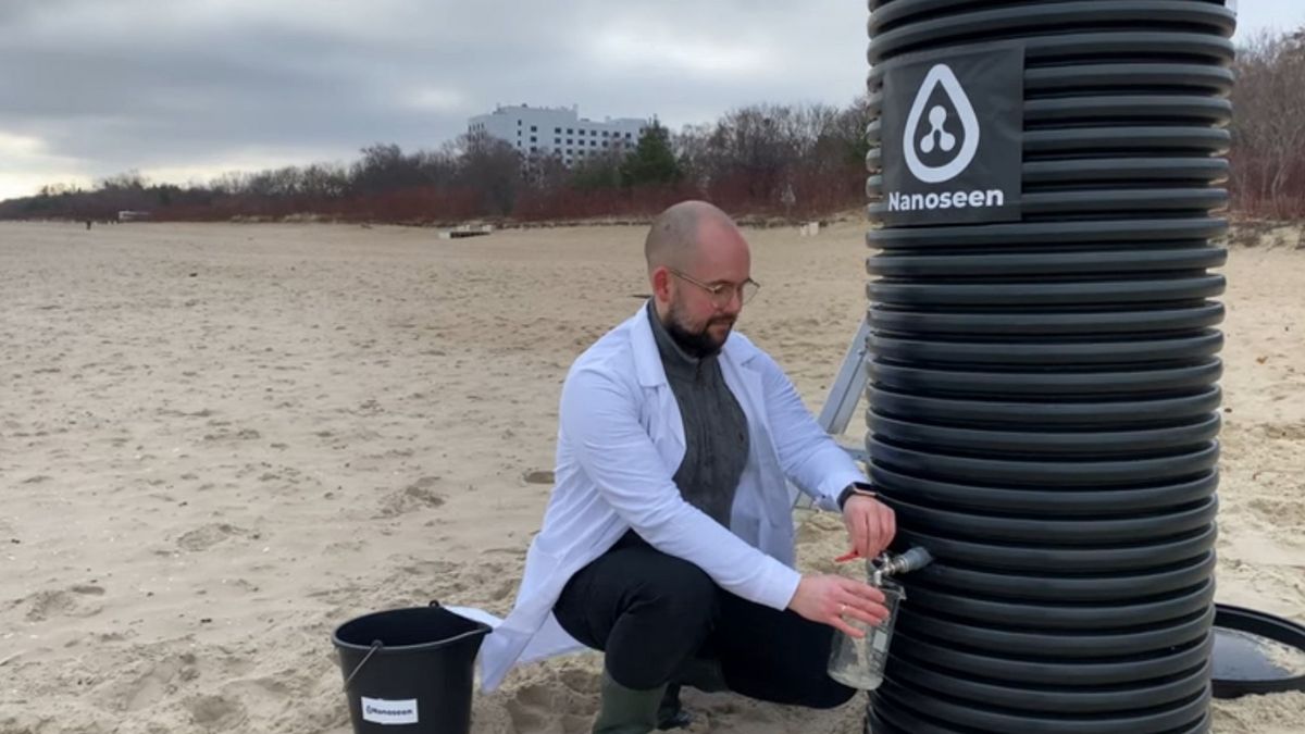 Szef Nanoseen, Bartosz Kruszka i oczyszczalnia wody