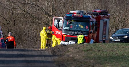 "Jest biały, trójkątny". Policjant o dronie znalezionym w Galczycach