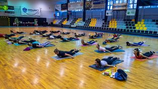 Wągrowiec: Energetyczny Mikołajkowy Maraton Fitness w OSiR