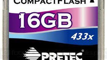 Najszybsza karta CompactFlash - Pretec 16GB 433x 1