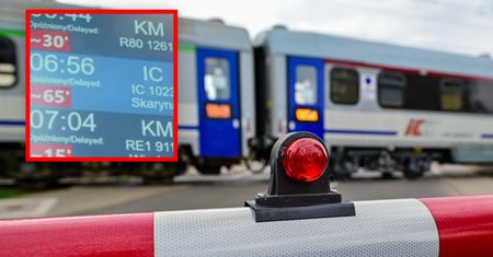 Pociągi jechały 20 km/h. Wymowne reakcje pasażerów w Warszawie
