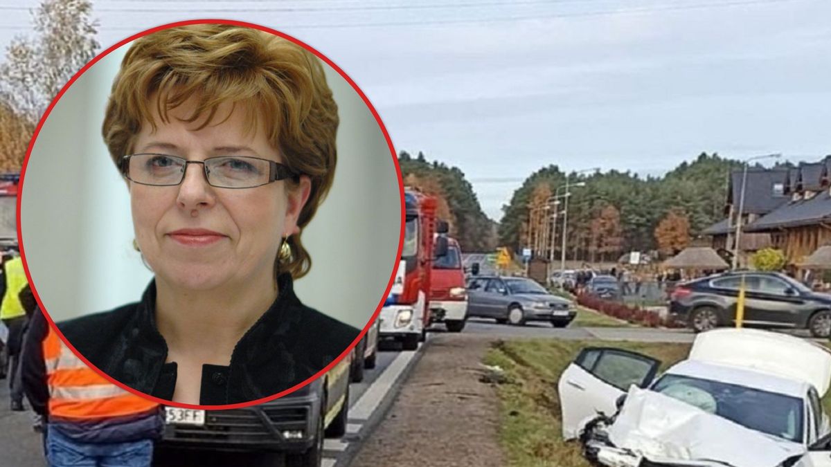Lucyna Wiśniewska zginęła w wypadku.