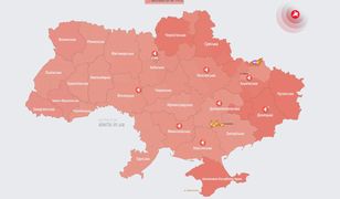 Alert w całej Ukrainie. Rosjanie odpalili Kindżały, Kalibry i Ch-101