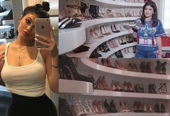 Kylie Jenner chwali się swoim "pokojem na buty" na Snapchacie! (FOTO)