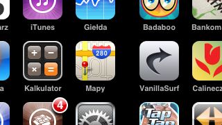 Zmień sposób poruszania się po pulpitach iPhone'a 1