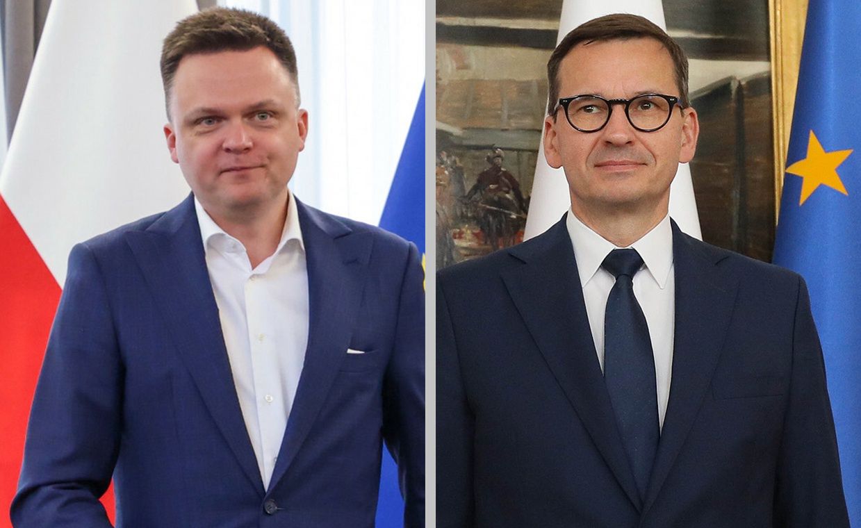 Morawiecki i Hołownia. To oni mają walczyć o fotel prezydenta