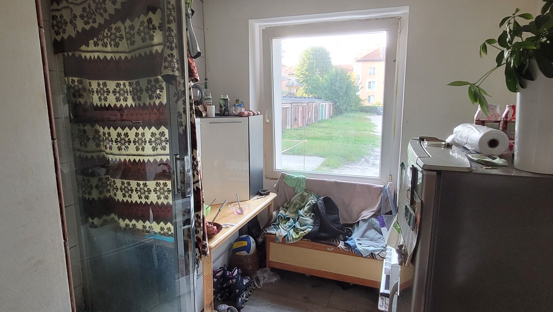 Sławomir Masa sam wyremontował mieszkanie po pożarze. Po latach ma je opuścić
