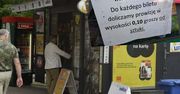 Na kiosku wywiesili kartkę. Wybuchła awantura