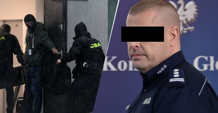 Były szef policji zatrzymany. Akcja na lotnisku