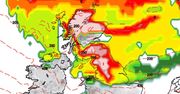 "Mapa grozy" dla Wielkiej Brytanii. 18 marca się zacznie