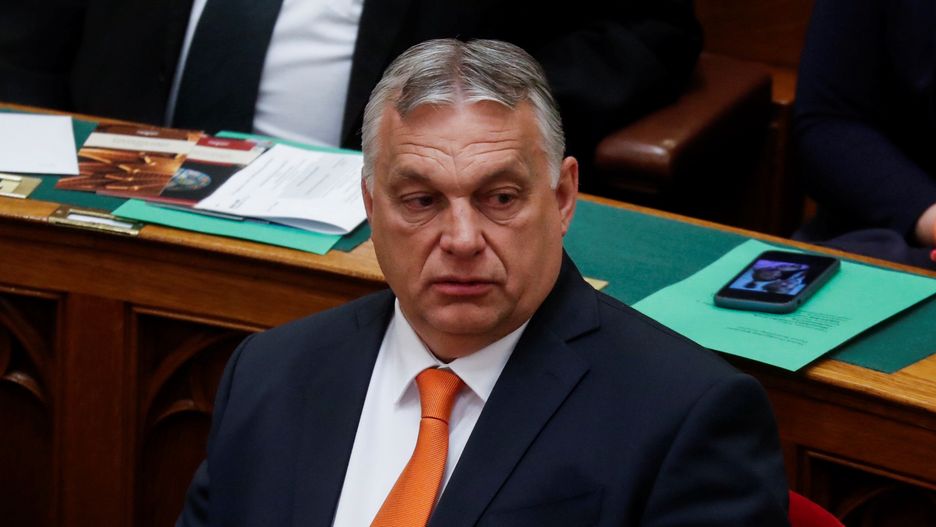 Hungarian Prime Minister Viktor Orban attends the opening session of Hungary's new parliament in Budapest, Hungary, May 2, 2022.