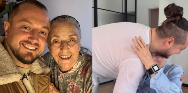 Baron żegna zmarłą babcię, publikując z nią nagranie. "Tęsknię"
