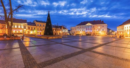 Pogoda w Kielcach. Prognoza na czwartek 1 stycznia. Lekki mróz i miejscami słaby śnieg