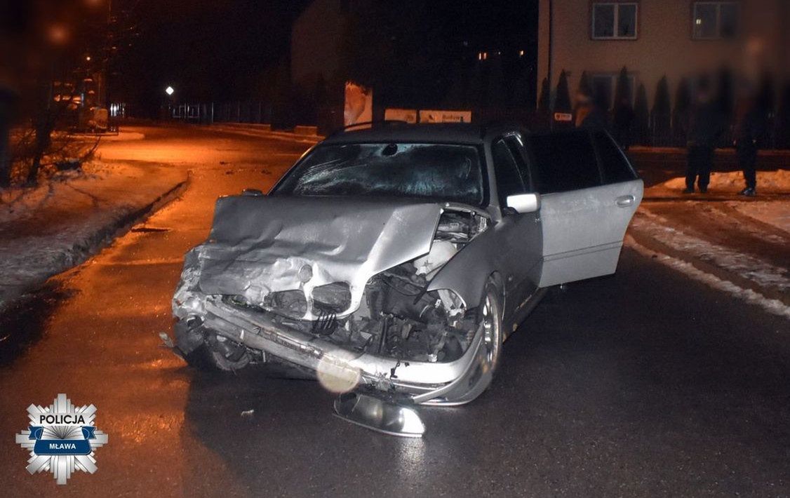Kierowca BMW uciekł po wypadku. Znaleziono go w nietypowym miejscu