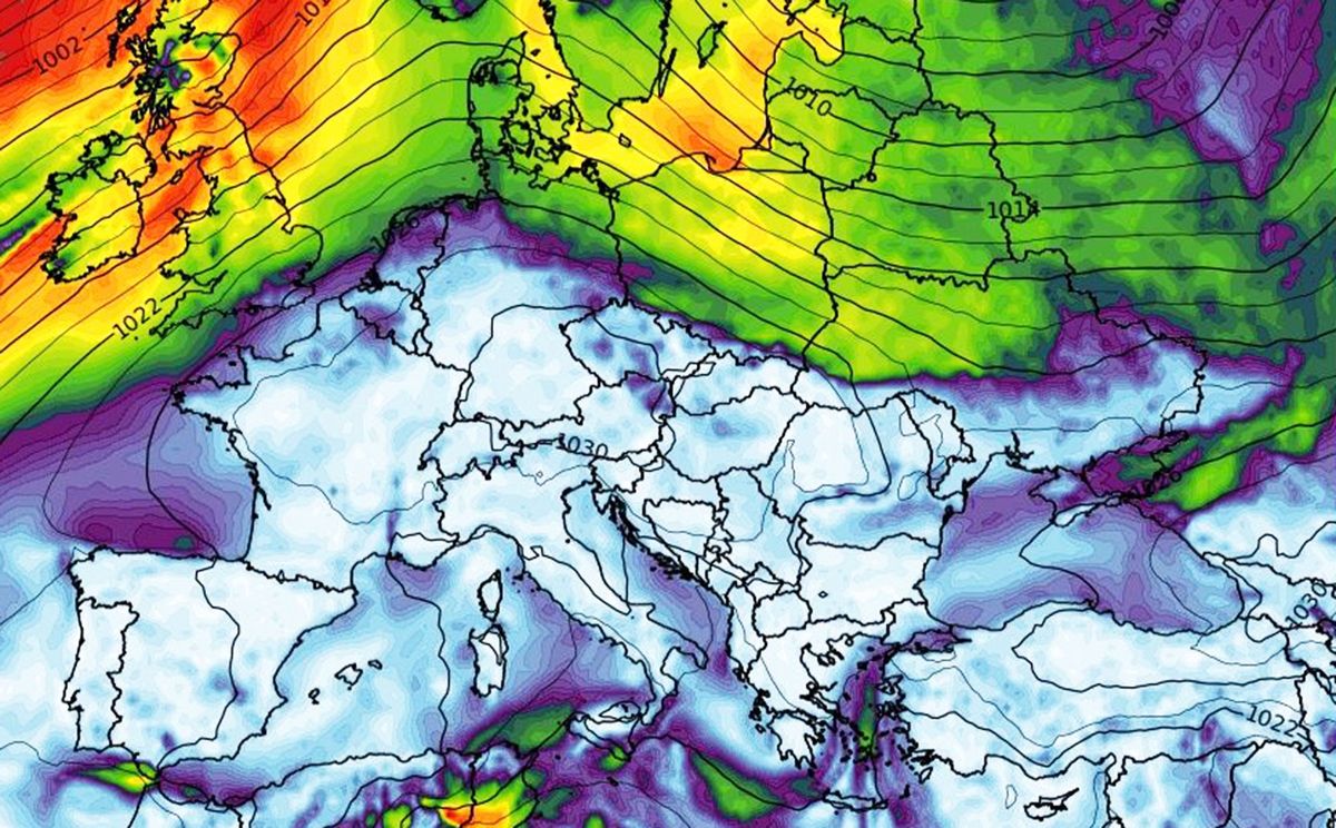 Pogoda. Po południu najsilniej wiać będzie w rejonie Zatoki Gdańskiej (wxcharts.com)