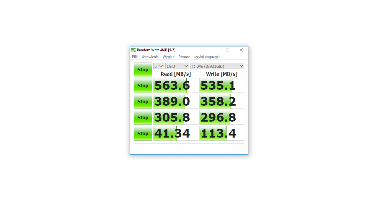 WD Blue 1 TB SSD 3D NAND, czyli 64-warstwowe TLC w akcji 5