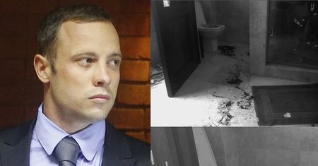 ZAKRWAWIONA TOALETA w domu Pistoriusa! (ZDJĘCIA)