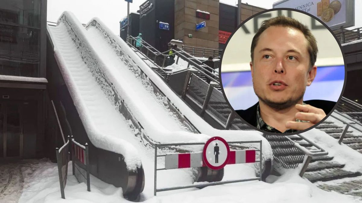 Proszą Elona Muska o naprawę ruchomych schodów w Krakowie