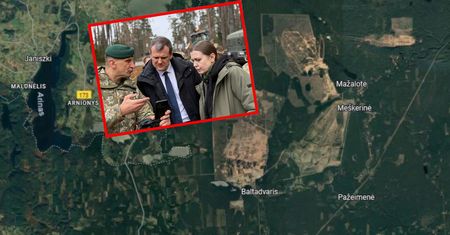 "Bardzo ciężki teren". Tak wygląda rejon poszukiwań na Litwie