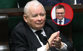 "Takie są obyczaje". Tak Kaczyński powiedział o Hołowni