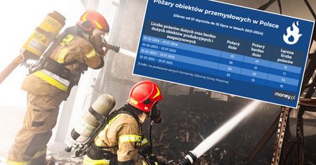 Seria pożarów w Polsce budzi niepokój. Dane rzucają inne światło