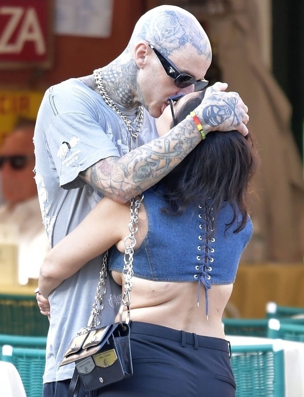 Kourtney Kardashian i Travis Barker na randce w Portofino