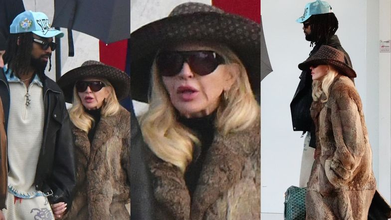 Madonna czeka na łódkę w Wenecji