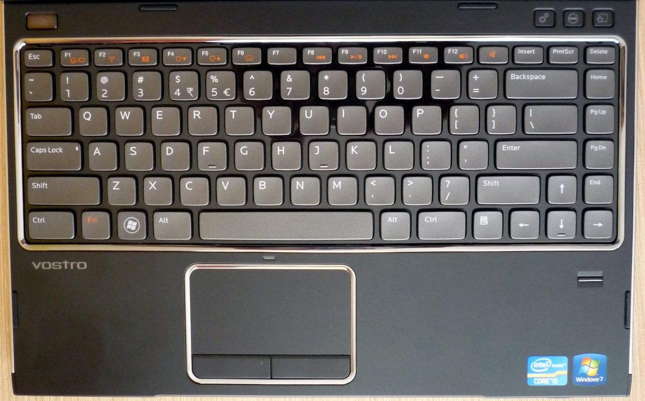 Dell Vostro 3350 - klawiatura i touchpad